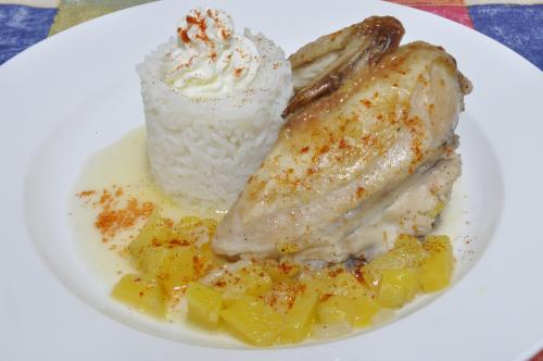 Kuře na mangu – Snadné Ostatní státy recept, zvládnete za Do 30 minut